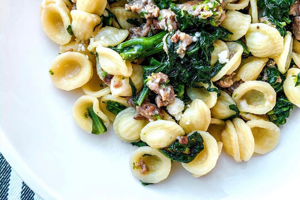 Orecchiette with Sausage and Broccoli Rabe