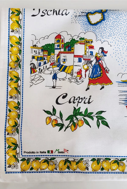 Amalfi Coast Cotton Apron