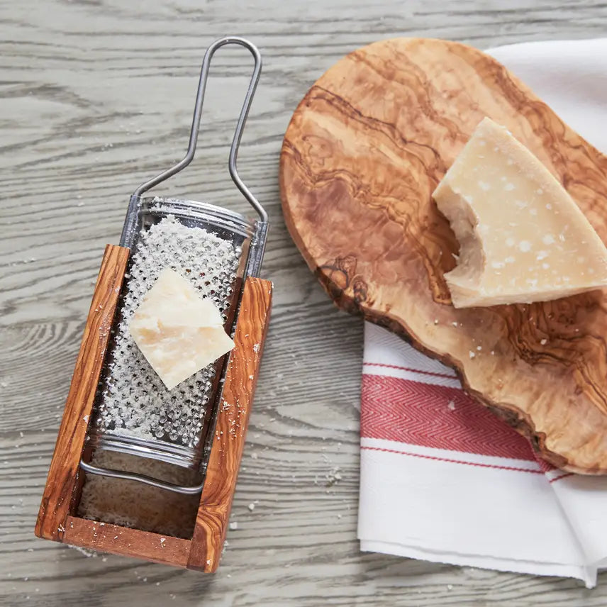 Italian Wood Cheese Grater Box