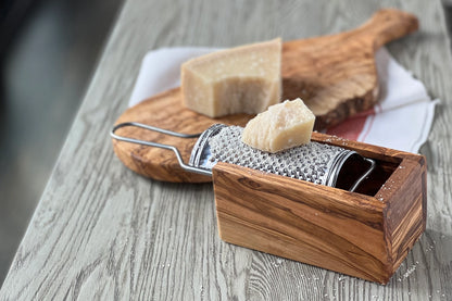 Italian Wood Cheese Grater Box