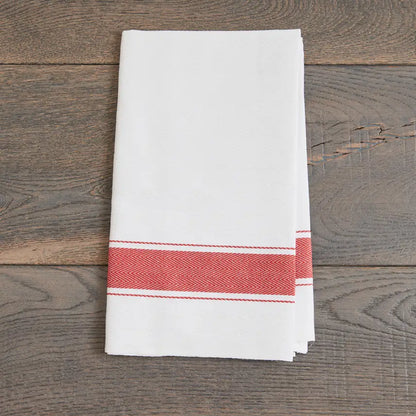 Classic Italian Kitchen Towel - Red